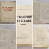 Carti rare vechi in limba franceza En tournant les pages