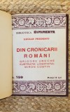 DIN CRONICARII ROMANI -LUCIAN PREDESCU