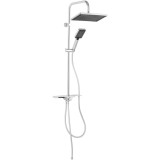 Set de dus Ferro Kanto VerdeLine NP94VL, cu suport culisant, bara dus 95cm, dus fix si para dus mobila, furtun 150cm, Crom