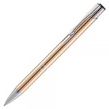Pix cu bila Office-Cover Cosko, 1. 0mm, cu mecanism, pentru personalizare, corp metalic portocaliu