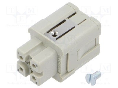 Conector HDC inserturi contact mamă Han&amp;reg; A PIN 4 3 PE HARTING foto