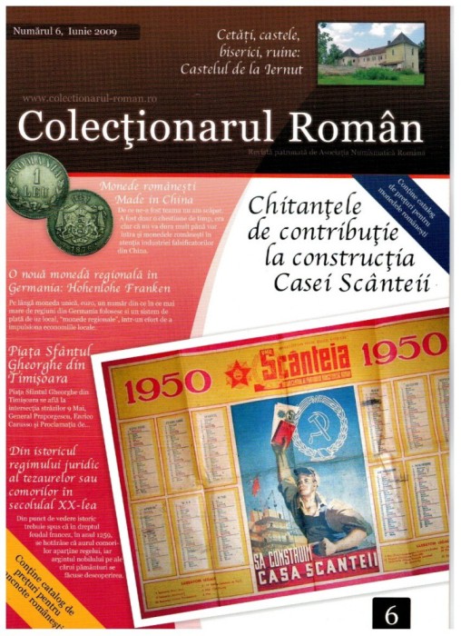 Revista Colectionarul Roman, nr 6 (iunie 2009)