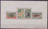 48-COASTA DE FILDES 1963-Animale-miniset cu 4 timbre nestampilate,MNH, Nestampilat