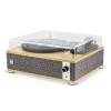 Pick-up cu ac safir si difuzor bluetooth Electromures EM 1021, Bamboo Edition ProDesign DailyAppliances