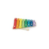 Xilofon din Lemn Montessori VIGA , Jucarie Educativa Sigura pentru Copii, Culori Vii si Design Premium