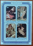 NIUE(COOK-ISL)- CRACIUN1981-&#039;&#039;PICTRA-REMBRAND-RELIGIE-MADONAcu PRUNCUL&#039;&#039;-COLITA-(BLOC de4v)--MNH LUX -NESTAMPIL.-VEZI SCAN, Nestampilat