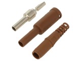 Conector banană 4mm soclu 1kV 32A