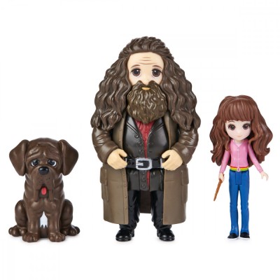HARRY POTTER SET 2 FIGURINE RUBEUS HAGRID SI HERMIONE GRANGER foto