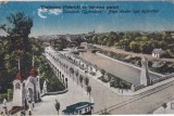 Timisoara (Fabrica) cu intrarea parcul (circulata 1925)