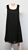 Rochie Ferretti Studio neagra, M, Negru, Fara maneca