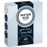 Mister Size-Prezervativ Size S 49 mm (3 Unități)-Latex