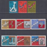 URSS RUSIA 1976/77 JOCURILE OLIMPICE MOSCOVA 1980 SERII MNH, Nestampilat