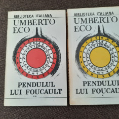 UMBERTO ECO - PENDULUL LUI FOUCAULT 2 VOLUME