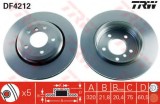 Disc frana BMW Seria 3 Cabriolet (E46) (2000 - 2007) TRW DF4212