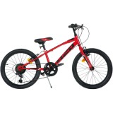 Cumpara ieftin Bicicleta copii Dino Bikes 20" MTB baieti Sport rosu cu 6 viteze