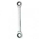 Cheie inelara dubla cu clichet Topmaster 231923, Crom vanadiu, 17x19mm