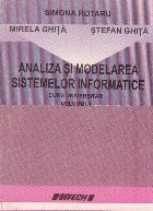 Analiza si modelarea sistemelor informatice. Curs universitar, Volumul I foto