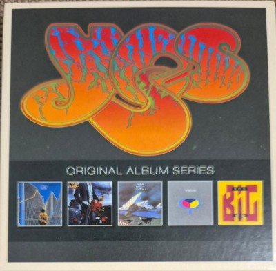 cd yes original album series box 5cd foto
