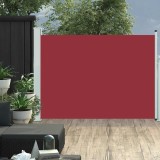 Cumpara ieftin Copertină laterală retractabilă de terasă, roșu, 100x500 cm