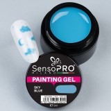 Cumpara ieftin Gel UV Pictura Unghii Sky Blue 5ml, SensoPRO Milano
