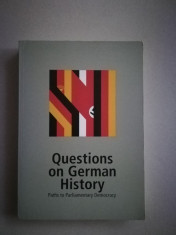 Istoria contemporana a Germaniei (in limba engleza) foto