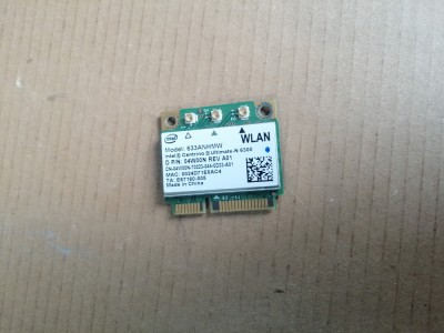 wifi DELL LATITUDE E6520 E6510 E6420 Centrino Ultimate-N 6300 633ANHMW trei ante foto