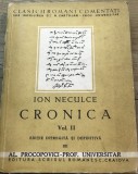 U. CRT Interbelica - Ion Neculce - Cronica