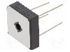 Punte redresoare, 15A, 0,6kV, capsula MBR-25W, DC COMPONENTS - GBPC1506W