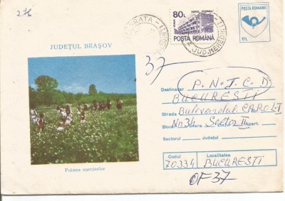 (B) plic -(cod 039/92)-Scrisoare adresata PNTCD ului in perioada lui C Coposu foto