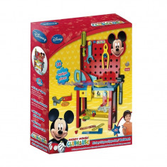 Set banc de lucru pentru copii Mickey Mouse, 38 accesorii foto