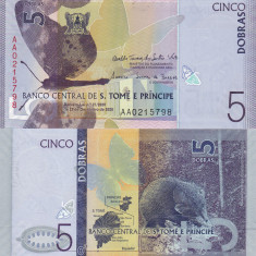 Sao Tome & Principe 5 Dobras 2020 - (21) UNC