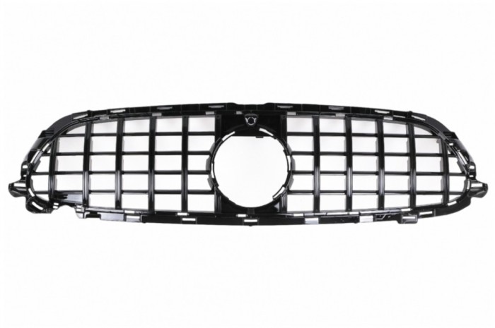 Grila Centrala Mercedes E-Class Facelift W213 S213 C238 A238 Sport Line (2020-2023) GT-R Panamericana Design Negru Performance AutoTuning