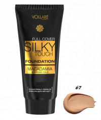 Fond de Ten Full Cover Silky Touch cu Ulei de Argan Macadamia 67 Sandy Beige foto