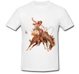 Cumpara ieftin Tricou &quot; Cowboy din vestul salbatic &quot;