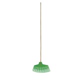 Grebla pentru frunze, Focus IGR2, PVC, cu coada din lemn, 25 dinti, 165 cm