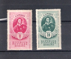 ROMANIA 1949 - A.S.PUSKIN., MNH - LP. 254 foto
