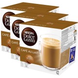 Set 3 x Capsule Nescaf&eacute; Dolce Gusto Caf&eacute; Au Lait, 48 capsule, 480g