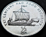 Cumpara ieftin Moneda FAO 1/2 CHON - COREEA de NORD, anul 2002 * cod 398 - UNC DIN FASIC!, Asia