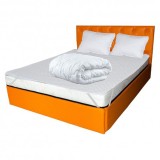 Set Saltea cu spuma, Venus Eco Memory 180x200x17cm, cu spuma poliuretanica, memory foam 2 cm, fermitate mediu spre tare, Saltsib plus 2 perne matlasat