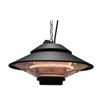 Incalzitor terasa cu halogen Yato YT-99501, 230V, 1500W, de tavan, IP44, Aluminiu, Telecomanda foto