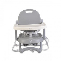 Scaun de masa, inaltator copii Cangaroo Papaya Grey GreatGoods Plaything foto