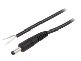 Cablu Alimentare DC 4.0/1.7 Negru 1.5m