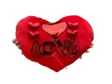 Perna Inimă Roșie Love 40cm, Cadou Copii 3+ Ani, Decor Dormitor, Plus Moale