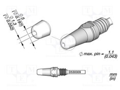 V&acirc;rf ciocan dezlipit 5x1,3mm JBC TOOLS