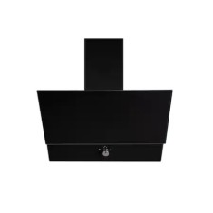Hota decorativa Zilan Putere absorbtie 650 m3/h, 63 cm, Front sticla neagra