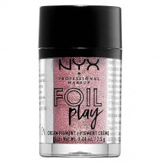 Pigment Fard Pleoape, NYX, Foil Play Cream Pigment, 03 French Macaron, 2.5 g