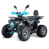 Atv 125cc Mini Rocket Hunter II Deluxe 8&amp;quot; automat 4T benzina albastru