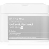 MARY &amp; MAY Hyaluronic Panthenol Hydra Mask set de măști textile pentru o hidratare intensa 30 buc