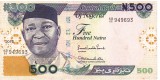 Nigeria 500 Naira 2010 Seria 949693