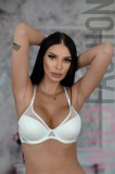 R921-79 Sutien casual tip bralette cu armatura si burete